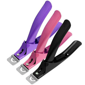 Cortauñas de acero inoxidable y acrílico en oferta, cortador de bordes de uñas con punta recta para uñas acrílicas, para dedos. - Product Image 2