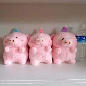 Jouets en peluche cochon rose mignon de 8 pouces de bonne qualité pour machine à griffes, cadeaux de mariage Kawaii - Product Image 6