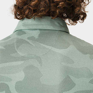 เสื้อโปโลกอล์ฟซับเหงื่อ พิมพ์โลโก้ตามสั่ง แห้งเร็ว เสื้อทำงานผ้าโพลีเอสเตอร์เรียบ ซับลิเมชั่น เสื้อยูนิฟอร์มเปล่าสำหรับผู้ชาย - Product Image 2