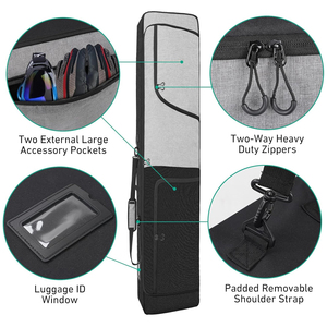 Sacs à snowboard personnalisés de haute qualité, sacs à snowboard imperméables, vente en ligne de sacs à snowboard - Product Image 4