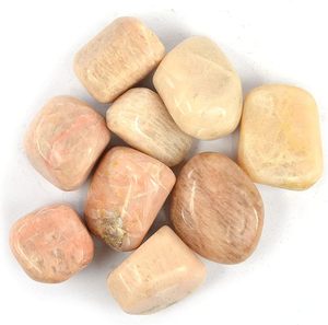 Piedras Preciosas de Piedra Lunar Melocotón Pulidas a Granel para Tiendas de Cristales - Product Image 4