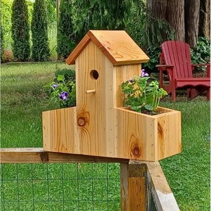 Nichoir pour oiseaux en teck de qualité supérieure, vente en gros |   Nichoir à oiseaux en bois artisanal Moradabad - Product Image 4
