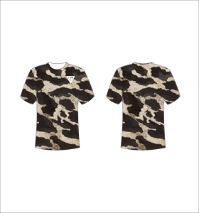T-shirt à manches courtes pour homme, motif camouflage, col rond, coupe classique, respirant, polyester, chemise décontractée - Product Image 6