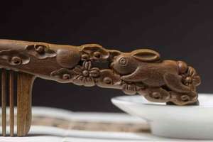 Peigne de barbier en bois en gros, équipement professionnel de coiffure, artisanat naturel - Product Image 3