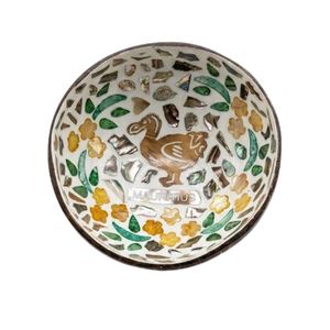 Centro de Distribución Mayorista Global Pioneer de Tazones de Coco Ecológicos Personalizados con Grabado y Acabado Brillante - Product Image 1