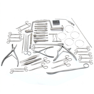 Ensemble d'instruments de craniotomie Farhan Co, instruments chirurgicaux ORL en acier inoxydable, réutilisables, stérilisables, 10 pièces, certifiés ISO/CE - Product Image 1