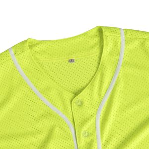 Wholesale 100% Polyester Sublimation Baseball Jersey Custom Button <b>Down</b> Baseball Shirt Custom Baseball Jersey Supplier - Product Image 6