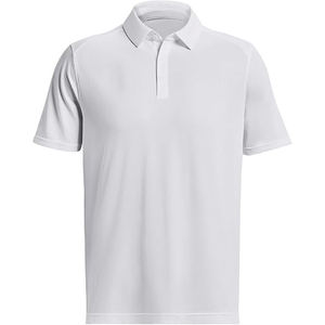 Polo décontracté pour homme, noir et blanc, tricoté, manches courtes, léger, mode estivale, vêtements de golf, production sur mesure OEM - Product Image 3