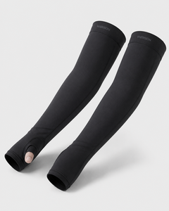 Manchon de bras unisexe noir Webson anti-UV pour cyclisme, protection intégrale, ajustement sans couture, respirant, séchage rapide, 100 % polyester dégradé - Product Image 4