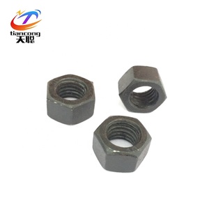 Độ bền kéo cao độ bền cao UNC hạt màu đen, hạt <span class=keywords><strong>Hex</strong></span>, hạt hình lục giác DIN 934 B2B - Product Image 4