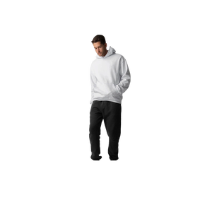 Sweat à capuche oversize pour homme de qualité supérieure, 450 GSM, couleur unie, en molleton de coton, style décontracté, avec poche, coupe classique, style automne - Product Image 1