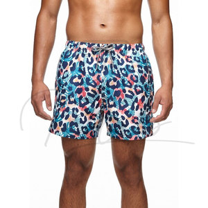 Shorts de Playa Ligeros para Hombre al por Mayor, Diseño Casual Oversize Ecológico con Contraste de Color, Shorts de Baño para Hombre - Product Image 1