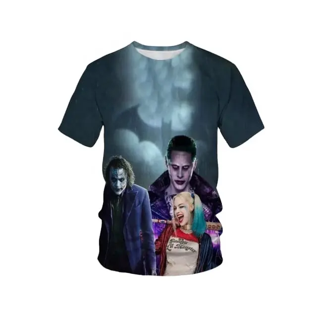 OEM Service billig Großhandel Polyester Sublimation T-Shirt individuell gestalten Sie Ihr eigenes Digitaldruck T-Shirt