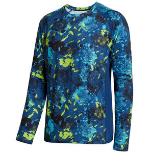 Camisetas de Pesca de Manga Larga Sublimadas OEM de Alta Calidad, Personalizadas, UPF 50, Transpirables, Anti-UV, de Secado Rápido, 100% Poliéster - Product Image 3