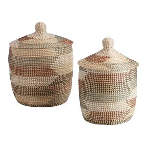 Prix direct d'usine paniers de rangement en jonc de mer Offre Spéciale tissés à la main OEM variété de conceptions panier de jardinière en jonc de mer du Vietnam - Product Image 4