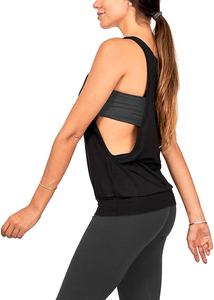 New Style Open Side <b>Women</b> Workout Tank <b>Tops</b> Yoga Gym Running Sport Sleeveless Tee Shirts Ladies Racerback Summer <b>Tops</b> - Product Image 5