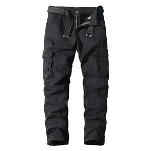 Pantalones Deportivos de Alta Calidad para Hombre, Corte Ajustado, Diseño de Logotipo Personalizado, Precio al por Mayor, Cintura Baja, Material de Algodón - Product Image 2