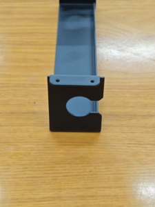 Support en tôle d'acier sur mesure, thermolaqué, découpé au laser, plié et soudé, composant industriel OEM, sur mesure selon la demande - Product Image 4