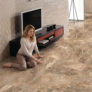 Vistaar 2x2 Porcelana Kajaria Suelo vitrificado y azulejos de pared cerámicos 600x600 Atlantis Beige 60x60 GVT 24x24 Precio barato - Product Image 5