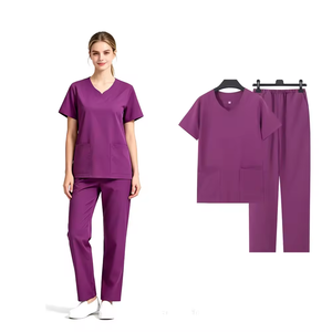 Breathable Stretch Medical <b>Scrubs</b> Nursing <b>Scrub</b> <b>Sets</b> <b>Scrub</b> comfort Medical and Jacket Oem Manufacturer Medical Clinic <b>Scrub</b> - Product Image 5