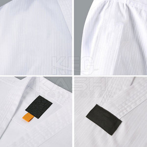 Kimono BJJ unisexe élégant avec logo frontal, respirant, léger, séchage rapide, Gi d'arts martiaux renforcé pour débutants et utilisateurs avancés - Product Image 6