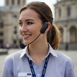 [EARZONE] Système de communication touristique sans fil LiberLink avec guides audio sans interférence de fréquence et récepteurs à oreille ouverte - Product Image 3