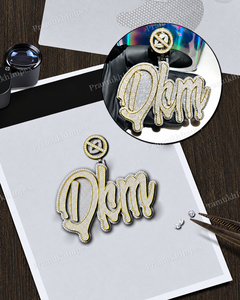 Pendentif Bicolore de Luxe Hip Hop Rock en Argent 925 avec Moissanite Ronde Certifiée GRA, Sertissage Griffe, Plaqué Or, Unisexe, Idéal pour les Fêtes - Product Image 5