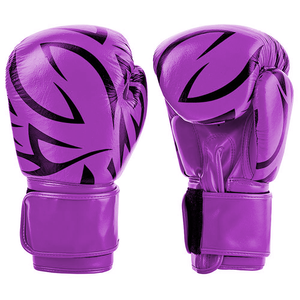 Gants de boxe professionnels en cuir de vachette de qualité supérieure pour hommes, femmes et adultes - Gants légers, respirants et anti-humidité avec fermeture à crochet - Product Image 6