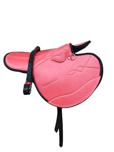 Top Selling <b>Red</b> Racing Saddle Close Contact Hose Riding Saddle Comfortable English Saddle - Product Image 1