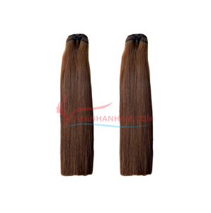 Extensions de cheveux humains Remy à double trame, texture naturelle douce vietnamienne, plus résistantes et stables que les extensions de marque, 100g - Product Image 2