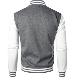 เสื้อแจ็คเก็ตวาร์ซิตี้แบบกำหนดเอง ปักโลโก้ คุณภาพสูง ทำจากผ้าขนสัตว์ แจ็คเก็ตเบสบอล - Product Image 3