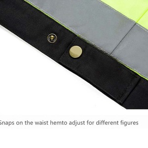Veste de travail d'hiver imperméable pour hommes, haute visibilité ANSI Classe 1, bandes réfléchissantes LED, logo personnalisé OEM/ODM - Product Image 5