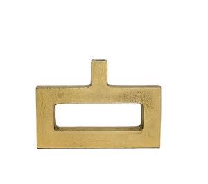 Best Selling Modern Decorative Aluminum Flower <b>Vase</b> Stylish Home Accent Lightweight Durable Centerpiece <b>Unique</b> Design - Product Image 3