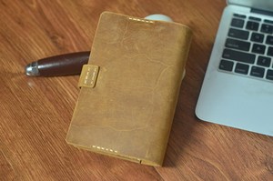 Stylish Heavy Duty Smell Proof Leather Notebook Cover <b>A5</b> Journal Case Refillable Organizer Protection for Business LNBC-0116 - Product Image 5