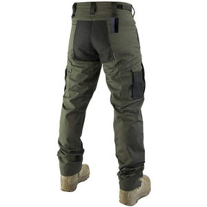 Pantalones Cargo Casuales para Hombre Jaffico International, Color Verde Oliva, Cintura Media, Múltiples Bolsillos, Transpirables, Ecológicos, Ligeros, 100% - Product Image 3