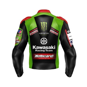Chaqueta de cuero para motocicleta para hombre, alta calidad, Popular, personalizada, con certificado CE, protección, novedad - Product Image 2