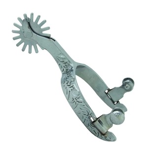 Customized Spurs Traditional Star Shaped English Riding Durable Stainless Steel Customizable Color Size Classic <b>Equestrian</b> - Product Image 4