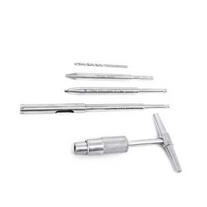 Extractor de tornillos rotos de 3.5mm, instrumento quirúrgico veterinario, herramientas de cirugía ortopédica, grado hospitalario - Product Image 1