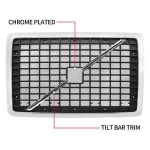 Griglia Anteriore Cromata e Nera per Camion Volvo VNL 2004-2017 - Product Image 2