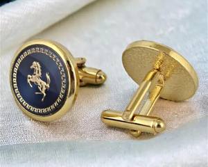 Boutons de manchette personnalisés de luxe pour hommes |   Boutons de manchette en acier inoxydable et argent sterling 925 |   Bijoux de manchette pour chemise de mariage en gros - Product Image 4