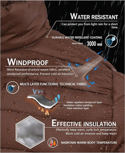 Fabricante de Chaquetas OEM, Chaqueta Acolchada de Marca Privada, Chaqueta de Invierno Directa de Fábrica, Chaqueta Personalizada - Product Image 3