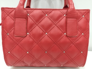 Nouveau design OEM ODM Sac fourre-tout en cuir véritable pour femme, style vintage décontracté, imperméable, avec deux bretelles et fermeture éclair - Product Image 6