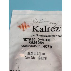 Joint torique métrique KALREZ K # 26054, COMPOUND: 4079 - Équipements et pièces semi-conductrices d'occasion fiables à l'échelle mondiale chez - Product Image 6