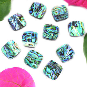 รูปทรงเบาะอัญมณีเปลือกหอยเป๋าฮื้อหินหลวมสำหรับทำเครื่องประดับขายส่งเป็นจำนวนมากในอินเดีย - Product Image 1