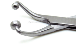 Surgical Steel <b>Micro</b> Towel Clamp Forceps Ophthalmic Dental <b>Cloth</b> Holding Instrument Precision Locking General Surgery Tool - Product Image 5
