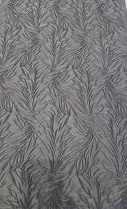 ABAYA Girls Women's Ultra Soft Sheen <b>Black</b> Jacquard Brocade Satin <b>Fabric</b> 100% Polyester Metallic Quick-Dry Breathable (PK 1060) - Product Image 2