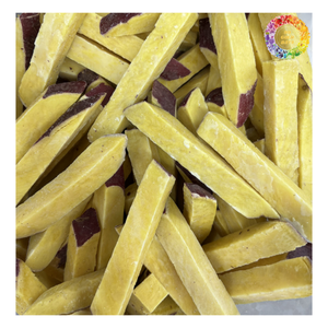 Solid Vietnam Frozen <b>Sweet</b> Purple Potato Stick Cut For Wholesale Retail And Snack Production Lines 99 Gold Data - Product Image 1