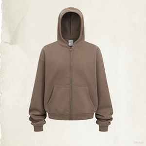 เสื้อฮู้ดดี้สตรีทแวร์แบบสั่งทำพิเศษสำหรับผู้ชายและผู้หญิง มีซิปด้านหลัง ผ้าฟลีซคอตตอน 100% คุณภาพพรีเมียม ระบายอากาศได้ดี และไม่หดตัว - Product Image 4