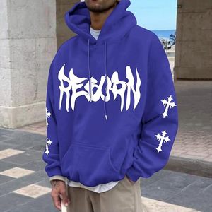 Sweat à capuche pour homme, best-seller, 100% coton, manches longues, col rond, imprimé, personnalisable, grande taille, Bangladesh - Product Image 1