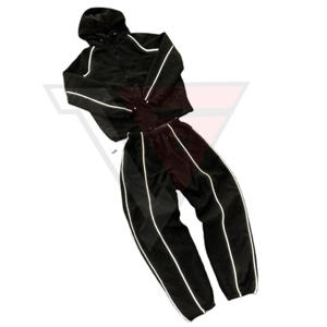 Chaqueta deportiva reflectante de poliéster y nailon con cremallera para hombre, conjunto deportivo de nailon a bajo precio. - Product Image 6